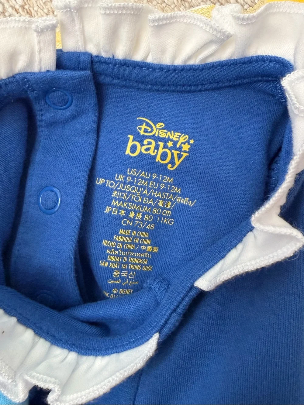 NWT Disney Baby Snow White Costume Bodysuit